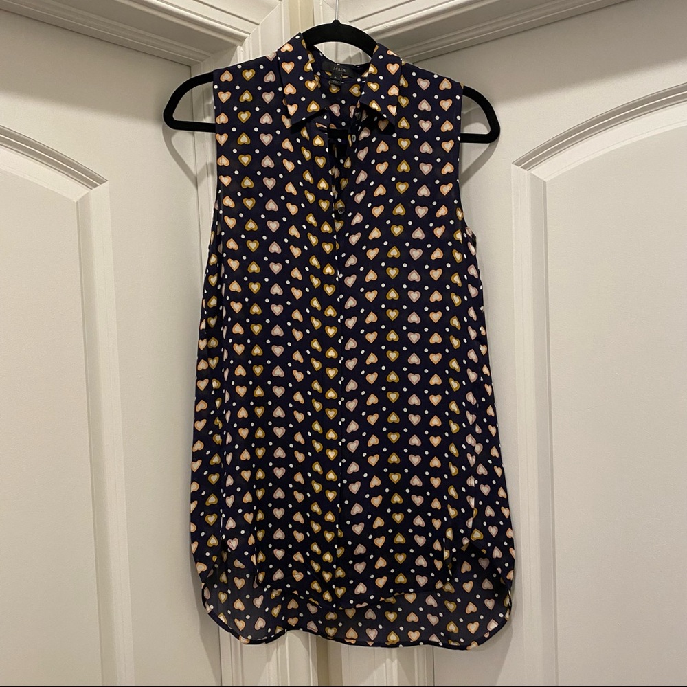 Jcrew Button Up Blouse